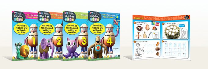 Reading Eggs Activity Books Level 1